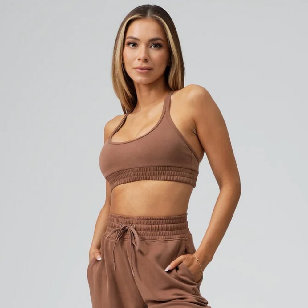 Buffbunny Size S Luxe Bralette in Cocoa